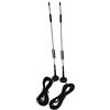 Fasizi Antenna Omni a guadagno unità 433 MHz, 12 pollici, con base magnetica e connettore SMA maschio, impedenza 50 Ohm, 12 DBI