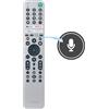 AULCMEET RMF-TX621E Telecomando vocale sostitutivo compatibile con Sony OLED Smart TV KE-55XH8077 KE-55XH8096 KE-55XH8196 KE-65A8 KE-65A85 XBR-49X805H XBR-49X950H XBR-55A8H XBR-55A9G