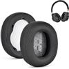 Enegg Cuscinetti auricolari E65 per cuffie JBL Live 650BTNC 660NC E65BTNC, cuscinetti auricolari di ricambio con memory foam per cuffie 750NC Duet NC, nero