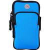 CRSUSUKJ Porta cellulare braccio, Fascia da Braccio Running, Fascia porta cellulare running,Fascia da Braccio Running,Fascia da braccio porta cellulare per Galaxy S22 iPhone 14 Pro Max/13 Pro/12 Pro (blu)