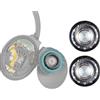 SOULWIT Altoparlanti 40 mm 32 Ω per QC35/QC45/QC25/QC15/QC2/QC3/AE2/OE2, Studio/2/3/Pro, Solo/2/3/4, Razer Kraken 7.1, AKG K55, Marshall Major II, Ricambio per Riparazione Cuffie - 1 Paio