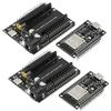 XTVTX ESP Scheda di sviluppo 30Pins CH340 2.4 GHz WiFi Bluetooth Dual Core per IDE, with ESP 30Pin DEVKIT V1 Power Supply Board（2 Pezzi）
