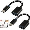 Yewseas 2PCS Adattatore USB-C a USB 3.0 per Trasferimento Dati Fino a 5 Gbps, Ricarica Rapida e Supporto OTG, Compatibile con Laptop, Tablet e Smartphone con Porta