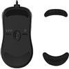 kwmobile Set Piedini di Ricambio per Mouse Compatibile con BenQ ZOWIE ZA13 Mouse - Gommini nero - per Maggiore Controllo e Scorrevolezza