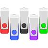 TEWENE Chiavetta USB da 2 GB, set da 5 pezzi, chiavetta USB Flash Drive Stick,High Speed USB 2.0 multicolore