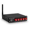Nobsound Douk Audio M3 Bluetooth 5.0 Amplificatore Stereo Audio Receiver 2.1 Channel Mini Amplifier Hi-Fi Class D con 50 Watt x 2 + 100 Watt per Home Outdoor Passive Speaker/Subwoofer & Active Subwoofer