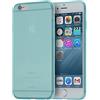 doupi UltraSlim AllClear Custodia per iPhone 6 / 6S (4,7 Pollici), Satinato fine Piuma Facile Mat Semi Trasparente Cover, Blue