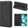 Fertuo Cover per Xiaomi Redmi Note 15 Pro 5G, Custodia a Libro in Pelle Flip Case Portafoglio con Porta Carte, Chiusura Magnetica e Stand [Interna in Silicone Morbido], Nero