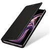 StilGut Custodia compatibile con Samsung Galaxy Note 9 Cover a Libro in Pelle, Case portacellulare apribile con Patta rivoltabile, Nero Nappa