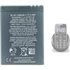 Aousavo BL-4D - Batteria di ricambio compatibile con Nokia E5 E7 N8 N97 / Brondi Amico Ci Sento, Amico Sicuro e Amico Chic W6