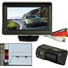 Riloer Kit Telecamera Posteriore, Monitor LCD TFT Digitale HD da 5 Pollici + Telecamera di Retromarcia CCD Impermeabile con Visione Notturna, Grandangolo 170°, Adatto per Transit e Transit Connect