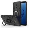 MaiJin LuluMain Compatibile con Galaxy S9+ Cover, Custodia Armor Anello Cavalletto (Funziona con Il Supporto Magnetico per Auto) Case Paraurti per Samsung Galaxy S9 Plus (Nero)