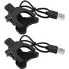 Briny River 2 pz 2 pin 3 mm Smart Watch USB caricatore clip per Smart Watch braccialetti caricabatterie e adattatori di alimentazione