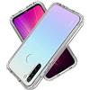 PANXIYUE Cover Compatibile con Xiaomi Redmi Note 8,360°Full Body Silicone TPU Protezione Resistente Custodia Cover per Xiaomi Redmi Note 8 2019/2021 (Transparent)