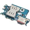 OnlyTech - Connettore di Ricarica di Tipo USB-C e Lettore Sim di Ricambio per Samsung Galaxy S22 SM-S901B
