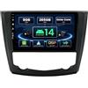 BXLIYER SXAUTO ¦ 8G+256G ¦ Android 14 IPS Autoradio Per Renault Kadjar (2015-2019) - Senza fili Carplay & Android Auto - LED Camera + MIC - DAB Fast-boot Volante 360-CAM DSP AHD WIFI -2 Din 9 Pollici