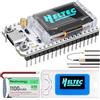 Meshnology Scheda modulo ESP32 Lora V3 con batteria da 1100 mAh e custodia - con antenna 868 MHz e custodia SX1262 Lora V3 per Meshtastic AR duino LoRawan IOT