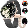 BENYAR SMART Smartwatch Donna con Ultra Sottile 1.43 AMOLED, 110+ Modalità Sportive Orologio Smartwatch con Chiamata Bluetooth/Fisiologia Femminile/IP68 Impermeabile per Android iOS, Nero