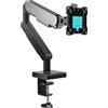 ONKRON Supporto Monitor Scrivania 13-32 pollici, 2-9 kg, Braccio Monitor VESA 75x75-100x100, Supporto Schermo PC Snodabile, Porta Schermo PC da Scrivania Regolabile in Altezza, Universale, Nero G50-B