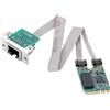 AYWHP M.2 2,5 G Gigabit Ethernet, adattatore M.2 A+E Key 2.5 G Ethernet con chipset RTL8125B, Single Port Gigabit Server NIC Adattatore per Win/Linux