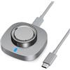 ZOOROO Caricabatterie compatibile con Oura Ring Gen 4/Oura Ring Gen 4 Ceramic Size 11, dock di ricarica rapida con cavo USB-C