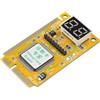 Futheda Mini Pci/Pci-E Scheda Lpc Laptop Analizzatore Tester Modulo Diagnosi Post Test Card Board Compatibile con Notebook Laptop Asus TCL