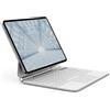 KVTVOU Magic - Tastiera per iPad di 11ª generazione A16 2025 / per iPad di 10ª generazione 10.9 2022, tastiera touchpad, supporto a sbalzo, layout tedesco QWERTZ, bianco