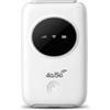Zunate Hotspot Mobile WiFi Portatile, Dispositivo Hotspot WiFi Sbloccato con Batteria da 3200 mAh WiFi Portatile da Viaggio, Supporta 10 Connessioni Dispositivo