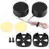 Kuuleyn Altoparlante per Auto Mini da 1,38 Pollici, 12V 500W Tweeter 35mm 98dB (Confezione da 2)