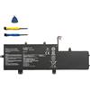 HUBEI C41N1804 Sostituzione della batteria del laptop per Asus ZenBook Pro 14 UX450FDX UX450FD UX480 UX480FD UX450FDX-1A UX450FDX(15.4V 70Wh)