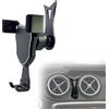 SEYUGOPTI Supporto per Smartphone Auto per Benz GLA X156 e CLA C117 2013-2019, Supporto a Gravità Custom-Fit per Pulsante di Emergenza per iPhone 17/16/15/14