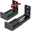 SCHWAIGER LWHSB1515 51 Soundbar Montaggio a Parete Scatola per Altoparlanti Montaggio per Altoparlanti Montaggio per Altoparlanti Set Fino a Max. 15 kg incl. Materiale di Montaggio, Nero