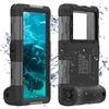 FocRelaxer Cover Impermeabile IPX8 Smartphone Universale per Immersioni Nuoto Snorkeling 20M Subacquea Custodia per iPhone 13 Pro Max Samsung S22 Ultra Huawei Google OnePlus Xiaomi Motorola Nero
