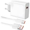 EuAcesry Caricatore USB C da 120 W per 15 15 Ultra 14T Pro14 Ultra 13T 13 Pro 13 12T 11T Pro, 120 W USB caricatore alimentatore per cavo di ricarica di tipo C da 1 m 6 A, caricatore rapido
