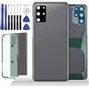 YHX-OU Copribatteria per Samsung Galaxy S20 Plus Posteriore in Vetro Cover Posteriore Posteriore in Vetro di Ricambio + Attrezzi