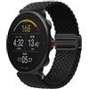 GIOPUEY Cinturini Magnetica Compatibile con Polar Vantage M2, Cinturino in Morbido Nylon Intrecciato [Unisex] [Traspirante] - Black
