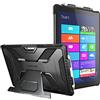 SUPCASE Custodia surface pro 6, Cover Protettiva per Microsoft Surface Pro 6 2018/2017/2015, Nero