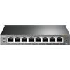 TP-Link TL-SG108PE V2 Switch di Rete Gestito L2 Gigabit Ethernet (10/100/1000) Nero Supporto Power Over Ethernet (Poe)