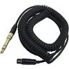 Yaowanguan Cavo a spirale per cuffie AKG Q701 K712 K702 K271S K240S K240MK K181 K141, cavo audio di ricambio con adattatore da 6,35mm, estensione a 5m/16,4piedi