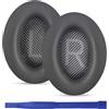 umvowuxa Cuscinetti Auricolari di Ricambio per Bose QuietComfort 35 II QC35/QC25/QC15, AE2/AE2i/AE2w, SoundTrue/SoundLink, Memory Foam, Pelle Proteica(Grigio Scuro)