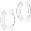 WIIKAI 2 Pacchi Cover Morbide Compatibile con HUAWEI Watch GT 5 Custodia Proteggi Schermo TPU, Protettiva Case.(trasparente) GT5 46MM