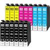 Yowell 15x 29XL Multipack Compatibile con Epson 29 29XL Cartucce per Expression Home XP-342 XP-332 XP-345 XP-442 XP-445 XP-432 XP-245 XP-235 XP-335 XP-435 XP-247