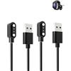 yystao (2 pezzi) Cavo per RUIMEN H1 Smart Watch, stabile cavo di ricarica USB magnetico compatibile con RUIMEN H1