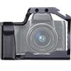 Hersmay EOS M5 / M50 II Cage, gabbia per fotocamera Canon EOS M5 M50 M50 Mark II con vite a sgancio rapido da 1/4 3/8 e scarpa fredda per monitor fotocamera, microfono luce di riempimento