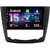 MISONDA Autoradio 8G+256G 2 DIN 9 pollici IPS Android 15 stereo per Renault Kadjar 2015-2019 con navigatore GPS Supporta CarPlay Android Auto Bluetooth5.0,DAB+,USB,Wi-Fi,4G,FM/AM, RDS,DSP