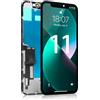 ETech61 Schermo per iPhone 11 Sostituzione Schermo LCD 6.1 '' Touch Screen Digitizer per iPhone 11 Modello A2111, A2221, A2223 Qualità Premium