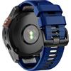 U-LIMVE Cinturino 22mm per Garmin Fenix 7 Pro 47mm/7/6 Pro | Cinturino silicone 22mm QuickFit compatibile Fenix 7 Pro/7,Epix 2 Pro,Quatix 8,Tactix 8.Chiusura rapida.