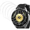 Simpeak 5 Pezzi Pellicola Protettiva Compatibile con Huawei Watch GT6 Pro/6/5/5 Pro/4 46mm, Pellicola Protettiva in Vetro Temperato HD 9H Ultra-Sottile Antigraffio