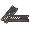 Dpofirs M.2 Dissipatore di Calore SSD Cooler per M.2 Laptop DDR5 DDR4 Memoria SSD Raffreddamento, M2 SSD Cooler Raffreddamento della Memoria Dissipatore di Calore Grafene