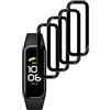 Jinyunlai Schermo Pellicola Protettiva per Samsung Galaxy Fit 2, [4 Pezzi] Anti Graffio, Senza Bolle, Copertura Completa 3D, Bordo Curvo, Flessibile HD PET Trasparente Pellicola Proteggi Schermo